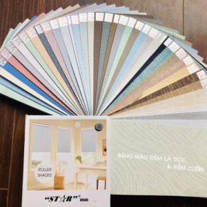 Star Blinds co rat nhieu chat lieu mau sac da dang vi the gia thanh cung phong phu phu hop voi nhieu loai van phong tu binh dan den cao cap