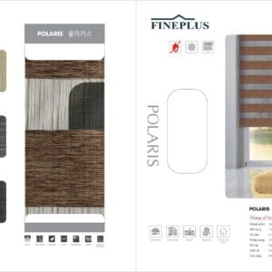 Rèm Cầu Vồng Hàn Quốc Fineplus Mã POLARIS A208
