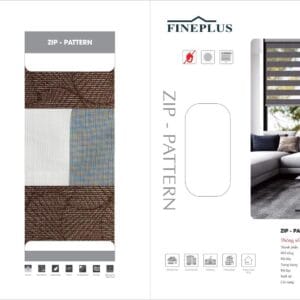 Rem Cau Vong Han Quoc Fineplus Ma ZIP PATTERN Z092